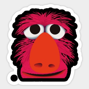 muppet face Sticker